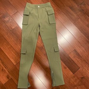 Green cargo pants